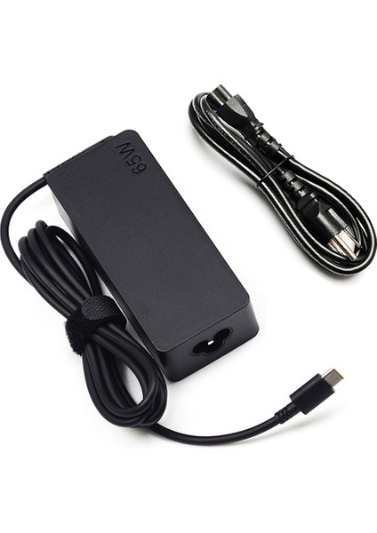 65W USB Tip C Laptop Şarj Cihazı Lenovo Chromebook 100E Thinkpad T480 T580 Yoga C930 Adaptör Güç Besleme Kablosu, Abd Tak (Yurt Dışından)
