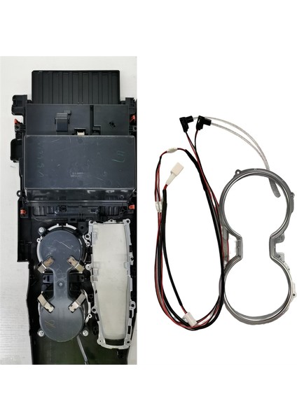 Araba LED Merkezi Bardak Tutucu Işıkları Iç Dekoratif Lamba Atmosfer Ortam Işığı Buz Mavisi Toyota Camry 2018-2022 Için (Yurt Dışından) fırsatları