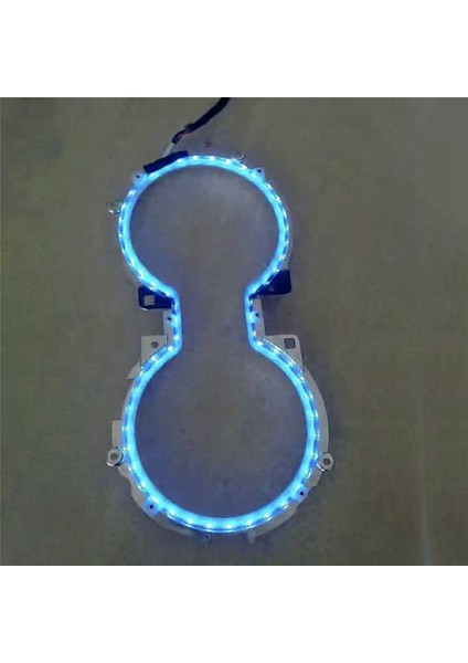 Araba LED Merkezi Bardak Tutucu Işıkları Iç Dekoratif Lamba Atmosfer Ortam Işığı Buz Mavisi Toyota Camry 2018-2022 Için (Yurt Dışından) indirimleri