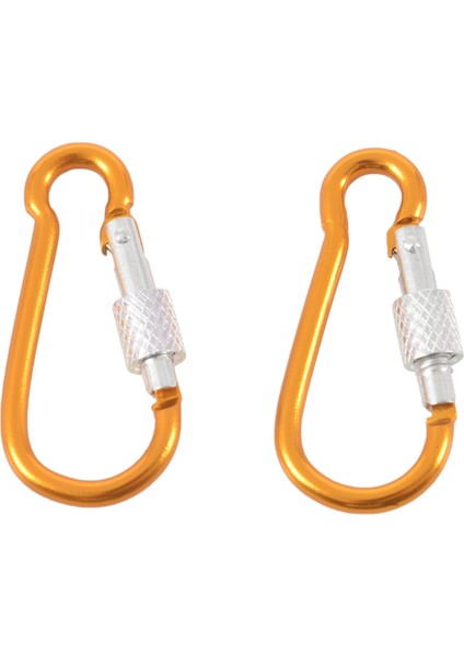 Alüminyum Hareket Ayar Vidası Karabina Klipsi Kanca 5cm Uzun 2 Parçalı Altın Rengi (Yurt Dışından) fırsatları