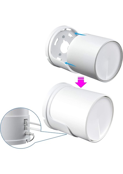 Tp-Link Deco X20 Için Duvara Montaj Tutucu, Deco X60 Tüm Ev Için Mesh Wifi Sistemi, Ev Wifi Yönlendiriciyle Uyumlu (Yurt Dışından)