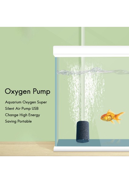 USB Mini Havalandırma Pompası Hava Pompası Akvaryum Havalandırıcı Ultra Sessiz Mini Balık Tankı Balık Tutmak Oksijen Pompası ——sarı (Yurt Dışından) fiyatları