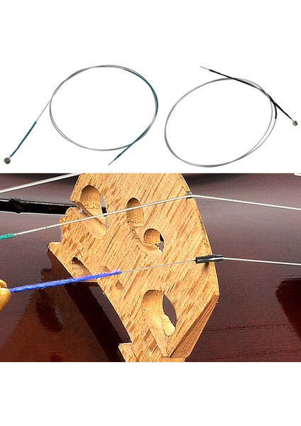 Keman Dize V68 1 Takım Keman Dizeleri 4 Parça Eadg Için 1/8 1/4 1/2 3/4 4/4 Ortak Boyut Yaylı Çalgılar Aksesuarla (Yurt Dışından)