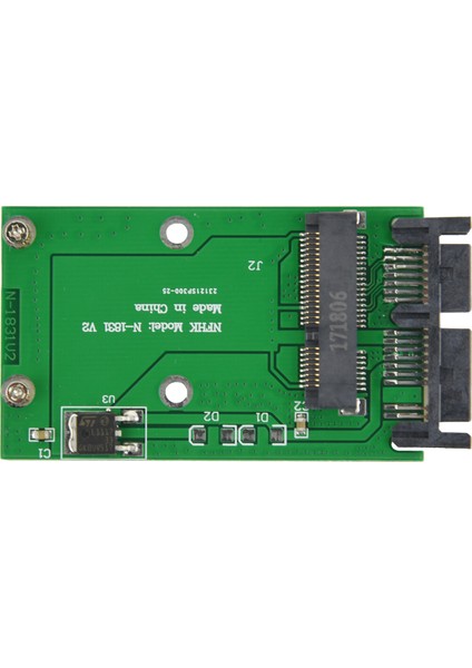 Pcı-E Msata Ssd'den 1,8 Inç Mikro-Sata Adaptör Dönüştürücü Modül Kartına (Yurt Dışından)