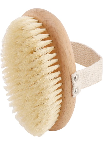 Doğal Domuz Kıllı Peeling Fırçası, Kuru Fırçalama Vücut Fırçası, Ölü Deriyi Gidermek Için Duş Fırçası, Yaşlanmayı Yavaşlatır (Yurt Dışından)