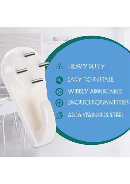 40 Resim Askısı, Beton/alçı/sert Duvar Kancaları, Resim, Goblen, Saat ve Daha Ağır Ağırlıklar Asmak Için (Yurt Dışından) modelleri