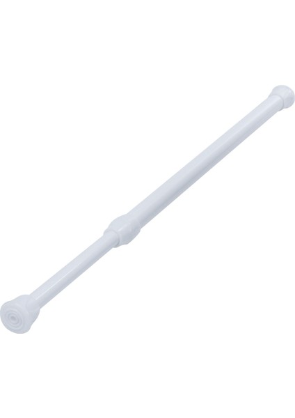 3'lü Paket Ayarlanabilir Uzatılabilir Küçük Gergi Çubuğu 11,8 Inç Ila 19,7 Inç, Beyaz (Yurt Dışından)