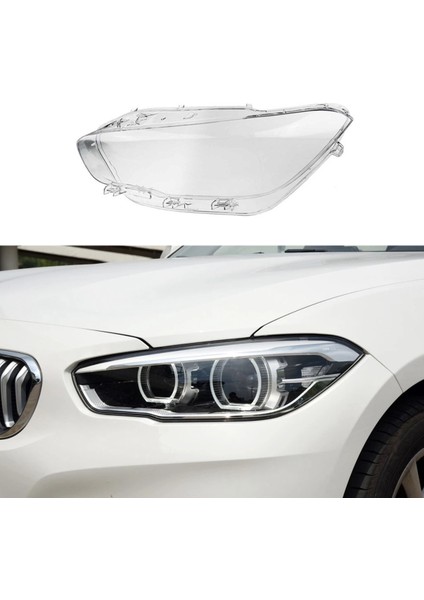 Araba Sol Far Cam Abajur Far Kabuk Lens Lamba Kapağı Lens-Bmw 1 Serisi F20 116I 118I 120I 2016-2019 (Yurt Dışından)