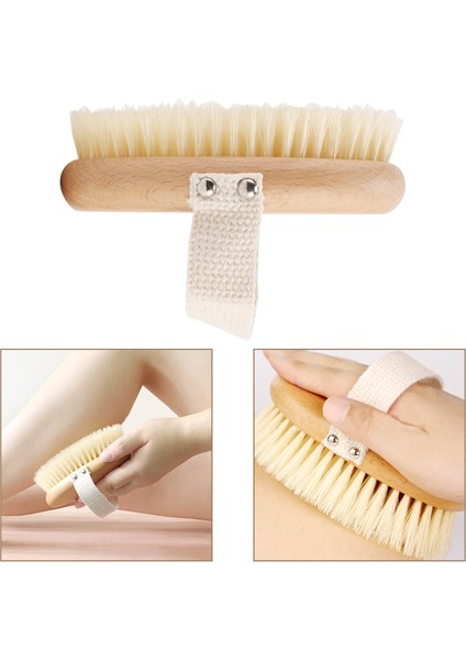 Doğal Domuz Kıllı Peeling Fırçası, Kuru Fırçalama Vücut Fırçası, Ölü Deriyi Gidermek Için Duş Fırçası, Yaşlanmayı Yavaşlatır (Yurt Dışından) modelleri