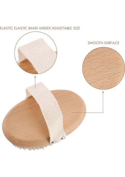 Doğal Domuz Kıllı Peeling Fırçası, Kuru Fırçalama Vücut Fırçası, Ölü Deriyi Gidermek Için Duş Fırçası, Yaşlanmayı Yavaşlatır (Yurt Dışından) indirimleri
