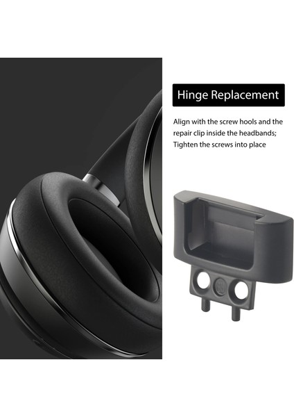 Menteşe Yedek Kafa Bandı Konektörü Menteşe Klip Kapak Beats Solo 3 Wireless Için A1796 Kulak Içi Kulaklıklar Mat Siyah (Yurt Dışından) fırsatları