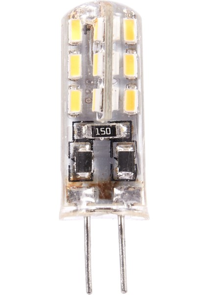 G4 LED Spot Ampul Lamba 1.5W 24 Smd 3014 Sıcak Beyaz 12V Dc (Yurt Dışından)