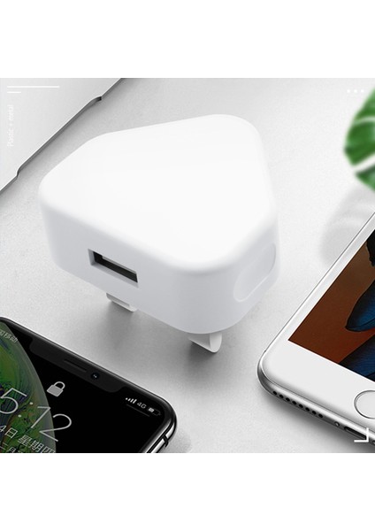 Evrensel USB Ingiltere Tak 3 Pin Duvar Şarj Adaptörü USB Bağlantı Noktaları ile Seyahat Şarj Cihazı Telefon Ipad Için Şarj (1 Bağlantı Noktası) (Yurt Dışından) indirimleri
