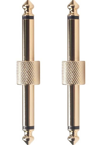 5 Adet 1/4 Inç 6.35 mm Gitar Efekt Pedalı Konektörü Çoğaltıcı Jack Arayüz Kablosu Adaptörü Elektrikli Pedal Kurulu Aksesuarları (Yurt Dışından)