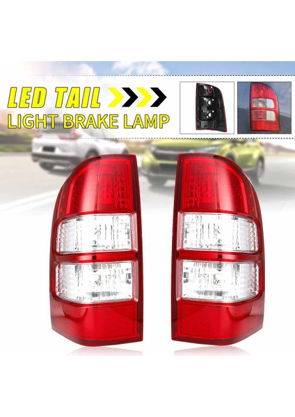 Ford Ranger Thunder Kamyonet 2006-2011 Sol Için Ampul ile Araç Arka Kuyruk Işık Fren Lambası (Yurt Dışından)