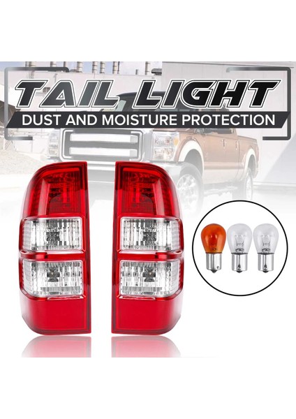 Ford Ranger Thunder Kamyonet 2006-2011 Sol Için Ampul ile Araç Arka Kuyruk Işık Fren Lambası (Yurt Dışından)