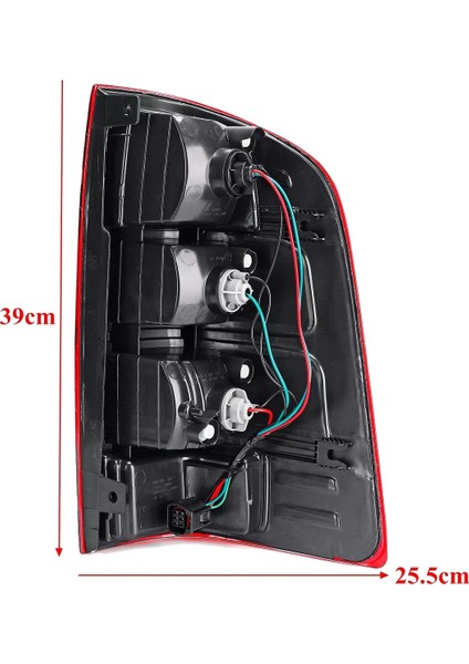 Ford Ranger Thunder Kamyonet 2006-2011 Sol Için Ampul ile Araç Arka Kuyruk Işık Fren Lambası (Yurt Dışından)