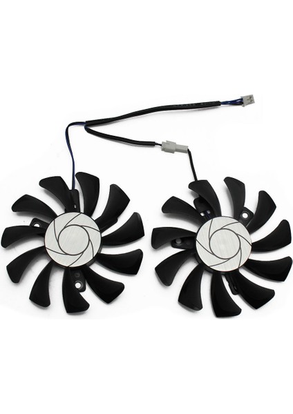 75MM 2pin GTX1050TI Gpu Soğutucu Çıft Fan Msı Geforce Gtx 1050TI GTX-1050-TI-4GT-OC Grafik Kartı Soğutma (Yurt Dışından)