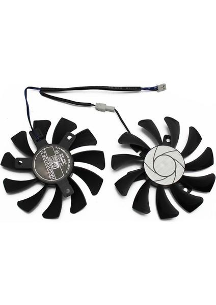 75MM 2pin GTX1050TI Gpu Soğutucu Çıft Fan Msı Geforce Gtx 1050TI GTX-1050-TI-4GT-OC Grafik Kartı Soğutma (Yurt Dışından)