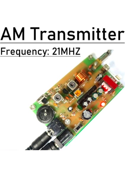 Kısa Dalga Am Radyo Verici Kurulu 21 Mhz Kristal W Anten Kiti Kampüs Yayını Sw Ham Radyo Amplifikatörü (A) (Yurt Dışından)