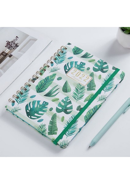 A5 Planner Ingilizce Gündem Defter Malzemeleri, Takvim Defter(A) (Yurt Dışından)