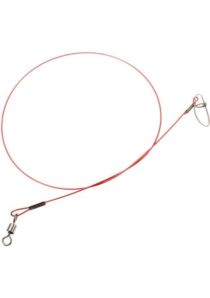 Balıkçılık Lures Paslanmaz Çelik Halat Lideri Spinner Döner Halat 50 cm 50 kg Adet:10 Adet (Yurt Dışından) fırsatları