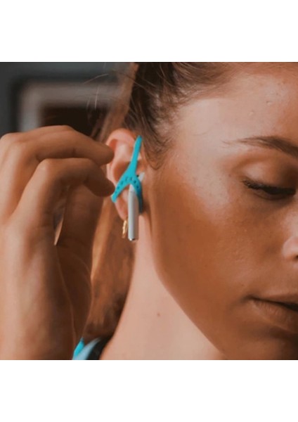 Çift Beyaz Bluetooth Uyumlu Kablosuz Kulaklık Tutucular Anti-Drop Silikon Kulakiçi Anti Kayıp Kulaklık Tutucu (Yurt Dışından) indirimleri
