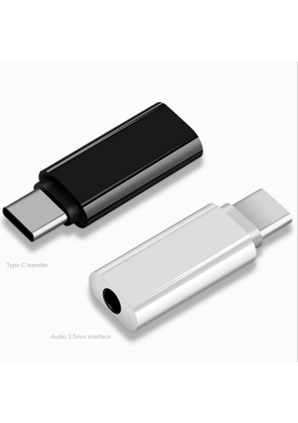 10 Adet USB C 3.5 mm Kulaklık Jak Adaptörü Tip C ile Uyumlu Kulaklık Yardımcı Kablo Dijital Dönüştürücü Siyah (Yurt Dışından)