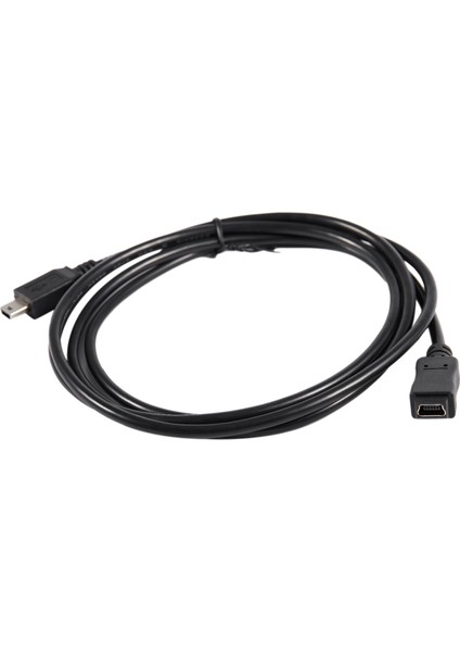 1.5 M Mini USB B 5pin Erkek - Dişi Uzatma Kablosu Adaptörü Siyah (Yurt Dışından)