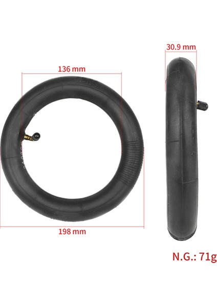 8 1/2x2 Lastik 8.5x2 Iç Lastikler 8 1/2 x 2 Zero 9 Elektrikli Scooter Aksesuarları (Yurt Dışından) indirimleri