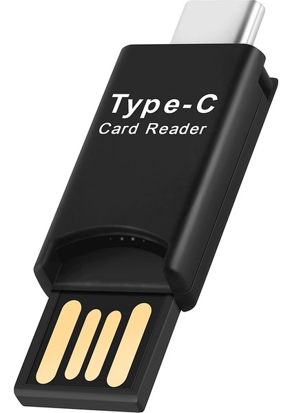 Macbook Pc Cep Telefonu Için USB 3.1 Tip C Usb-C'den Mikro-Sd Tf Kart Okuyucu Adaptörüne (Yurt Dışından)