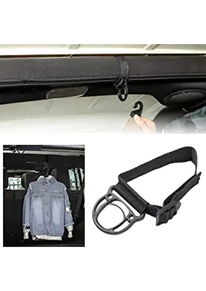 2 Adet Rulo Bar Manto Askısı Elbise Askısı Jeep Wrangler Cj Yj Tj Lj Jk Jku Jl Jlu Jt Spor Sahara Özgürlük Rubicon ve Sınırsız (Yurt Dışından)