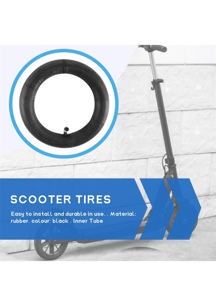 Adet 10 Inç 80/65-6 Iç Tüp 255X80 Kauçuk Sıfır 10X Kugoo M4 Elektrikli Scooter Mükemmel Değiştirme Uygulamaları (Yurt Dışından)