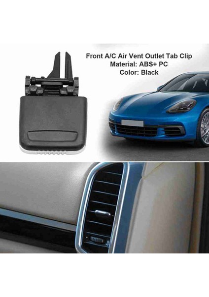 Adet Ön A/c Hava Firar Çıkışı Sekmesi Klibi Tamir Kiti Porsche Cayenne 2011-2016 Için Araba (Yurt Dışından)