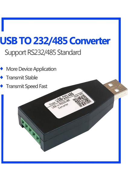 USB To RS232 RS485 USB Seri Iletişim Modülü Sinyal Dönüştürücü (Yurt Dışından)