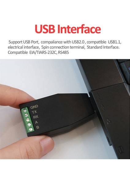 USB To RS232 RS485 USB Seri Iletişim Modülü Sinyal Dönüştürücü (Yurt Dışından)