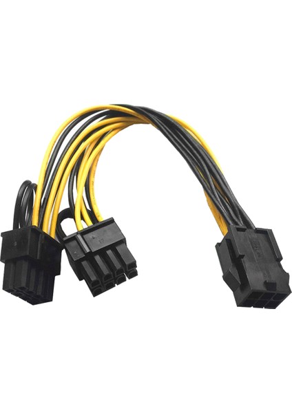 Adet Eps Cpu 12V Grafik Kartı Pcı Express Güç Uzatma Kablosu 20CM (Yurt Dışından)