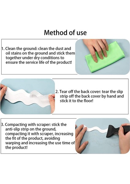 Banyo Kavrama Çıkartmaları 24 Adet Kaymaz Şeritler Duş Için 2 Adet Kazıyıcı Kaymaz Şeritler Ped Küvet Döşeme Bandı Mat (Yurt Dışından) fırsatları