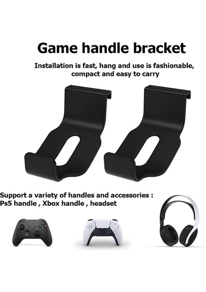 Ps5 Denetleyici Tutucu Için, 2 Paket Kulaklık Askı Tutucu Denetleyici Playstation 5 Konsolu ve Xbox Serisi x Için Montaj Standı (Yurt Dışından) fırsatları