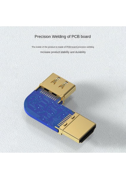 8k HDMI Uyumlu Adaptör Bölücü Erkek - Dişi 270 Derece (Yurt Dışından) fırsatları