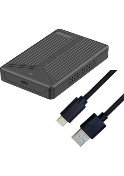 USB 3.1 Mobil Sabit Disk Kutusu 2.5 Inç Sata Sabit Disk Kutusu SSD Muhafaza Desteği 15MM Sabit Disk Bilgisayar Dizüstü Bilgisayar Için (Yurt Dışından)