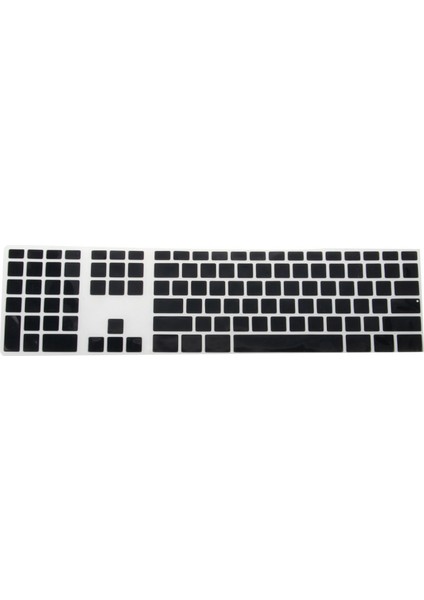 Apple iMac Siyah Için Sayısal Tuş Takımlı Silikon Ince Klavye Kılıfı Koruyucu (Yurt Dışından) fiyatları