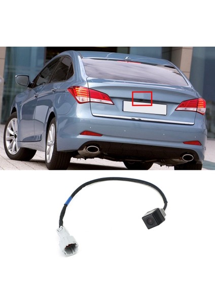 Hyundai I40 I40 2011-2014 Araç Dikiz Kamera Ters Yedekleme Park Yardım Kamerası 95760-3Z001 95760-3Z000 3Z102 (Yurt Dışından)