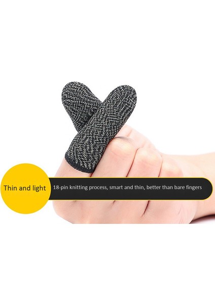 Çift Mobil Oyun Denetleyicisi Parmak Kol Setleri, Ter Önleyici Yeniden Kullanılabilir Su Geçirmez Nefes Alabilir Tam Basın Ekran Parmak Seti (Yurt Dışından) fırsatları