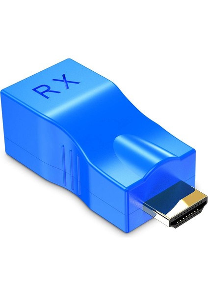 HDMI - RJ45 Ağı HDMI Tekrarlayıcı 2 Pcs HDMI Genişletici Verici ve Alıcı Ağı (Yurt Dışından)
