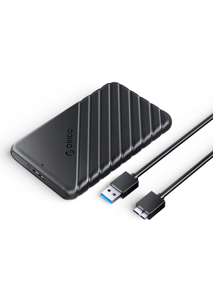 Orıco Microb Usb3.0 Harici Depolama HDD Kutusu Sata 5 Gbps HDD SSD Sabit Disk Muhafaza Desteği Uasp Pc Laptop Için Siyah (Yurt Dışından)