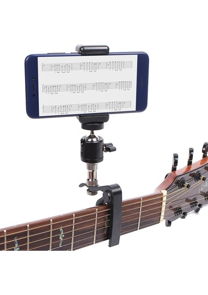 Gitar Telefon Standı, Gitar Telefon Standı Gitar Için Metal Gitar, Elektro Gitar, Bas, Ukulele Aksesuarları (Yurt Dışından)