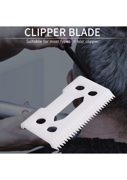 Yeni 2 Adet 28 Diş Zirkonya Seramik Kesme Bıçağı Wahl Kıdemli Clipper Için (Yurt Dışından)