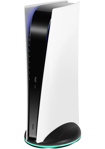 Yepyeni Dikey Taban Ps5 Konsolu Için 7 Renk Oyun Aksesuarları 3 USB Bağlantı Noktalı Konsol Standı Rgb Tutucu (Beyaz) (Yurt Dışından) modelleri