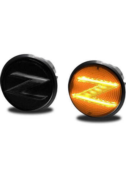 Araba LED Yan Işaretleyici Dönüş Sinyali Işıkları Nissan 350Z Z33 2009-2020 370Z Z34 (Yurt Dışından)
